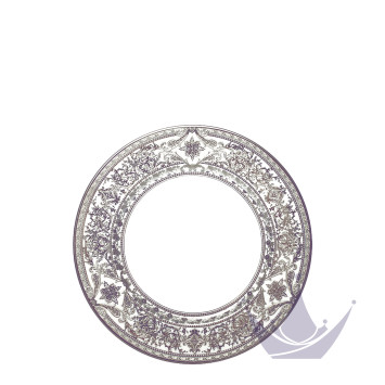 Тарелка закусочная 22см коллекции Matignon Platin бренда Haviland