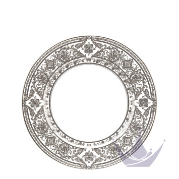 Тарелка сервировочная 31см коллекции Matignon Platin бренда Haviland