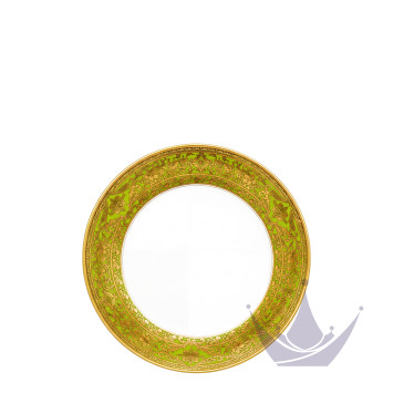 Тарелка суповая 19см коллекции Matignon Vert Pomme Or бренда Haviland