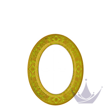 Блюдо для гарнира 23х16,5см коллекции Matignon Vert Pomme Or бренда Haviland