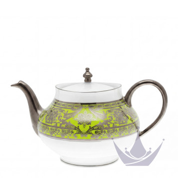 Чайник 1,2л коллекции Matignon Vert Pomme Platin бренда Haviland