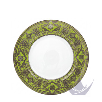 Тарелка подстановочная 31,5см коллекции Matignon Vert Pomme Platin бренда Haviland