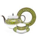 Коллекция Matignon Vert Pomme Platin бренда Haviland