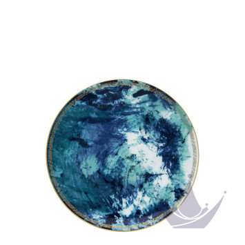 Тарелка закусочная 22,5см коллекции Ocean Bleu бренда Haviland