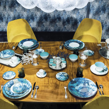 Тарелка главная 28см коллекции Ocean Bleu бренда Haviland