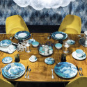 Чашка чайная с блюдцем 0,14л коллекции Ocean Bleu бренда Haviland