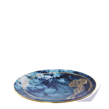 Тарелка десертная 16см коллекции Ocean Bleu бренда Haviland