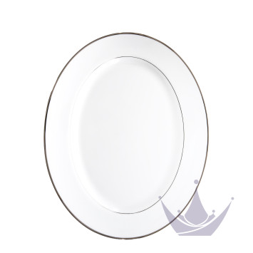 Блюдо овальное 40см коллекции Orsay Platin бренда Haviland