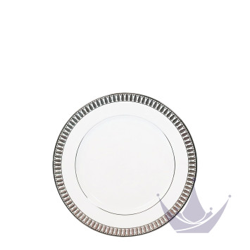 Тарелка закусочная 19см коллекции Plumes Platin бренда Haviland