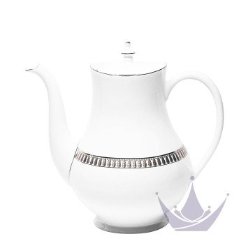 Кофейник 1,2л коллекции Plumes Platin бренда Haviland