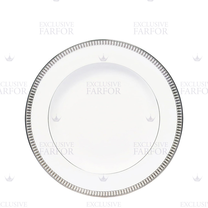 Тарелка глубокая 31,5см коллекции Plumes Platin бренда Haviland
