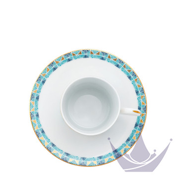 Чашка кофейная с блюдцем 0,08л коллекции Portofino бренда Haviland