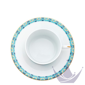 Чашка чайная с блюдцем 0,15л коллекции Portofino бренда Haviland