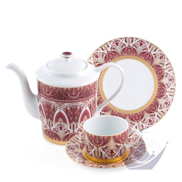 Коллекция Reves Du Nil Pourpre бренда Haviland