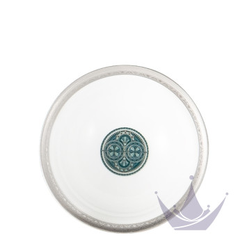 Чаша для риса 13см коллекции Reves Du Nil Vert Platin бренда Haviland