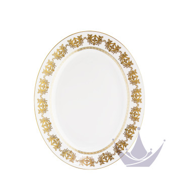 Блюдо овальное 34,5см коллекции Ritz Imperial бренда Haviland