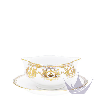 Соусник с подставкой 0,3л коллекции Ritz Imperial бренда Haviland