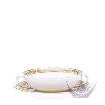 Чаша суповая с блюдцем 16см коллекции Ritz Imperial бренда Haviland
