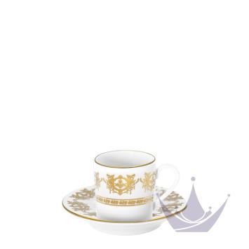 Чашка кофейная с блюдцем 0,075л коллекции Ritz Imperial бренда Haviland