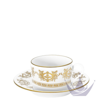 Чашка чайная с блюдцем 0,14л коллекции Ritz Imperial бренда Haviland