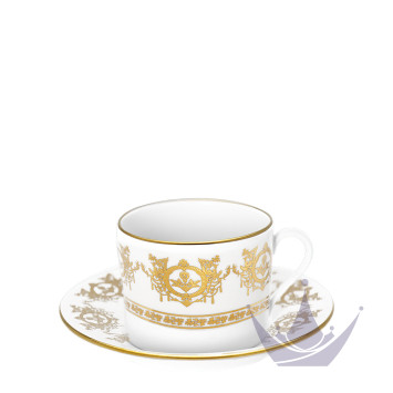 Чашка для завтрака с блюдцем 0,3л коллекции Ritz Imperial бренда Haviland