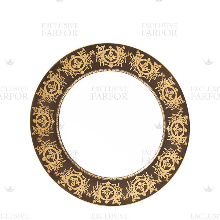 Тарелка подстановочная 31,5см коллекции Ritz Imperial Bronze бренда Haviland