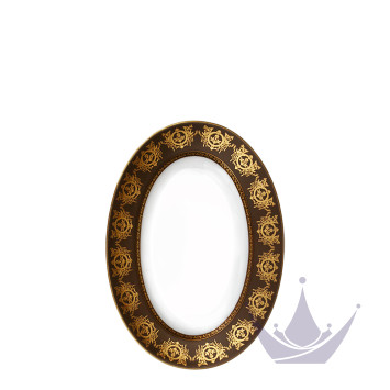 Блюдо для гарнира 23х16,5см коллекции Ritz Imperial Bronze бренда Haviland