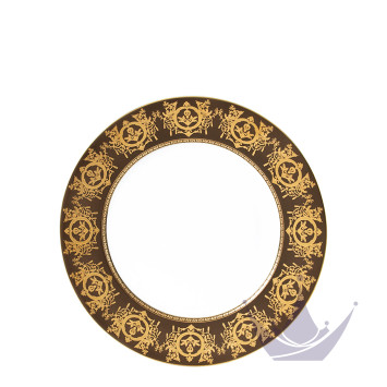 Тарелка главная 28см коллекции Ritz Imperial Bronze бренда Haviland