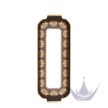 Блюдо для пирога 39х15,5см коллекции Ritz Imperial Bronze бренда Haviland