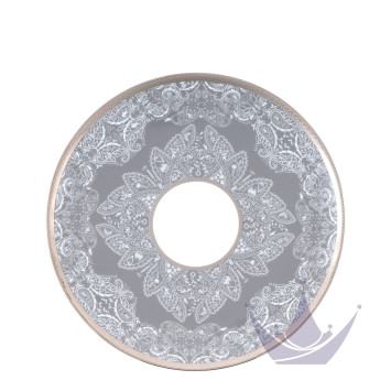 Тарелка сервировочная 32см коллекции Romane Gris бренда Haviland