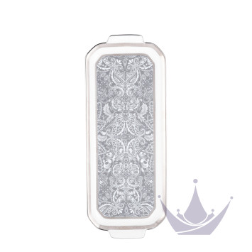 Блюдо для пирога 39х15,5см коллекции Romane Gris бренда Haviland