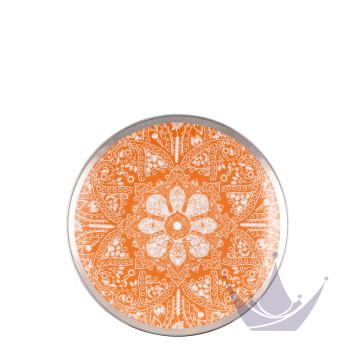 Тарелка закусочная 22,5см коллекции Romane Orange бренда Haviland