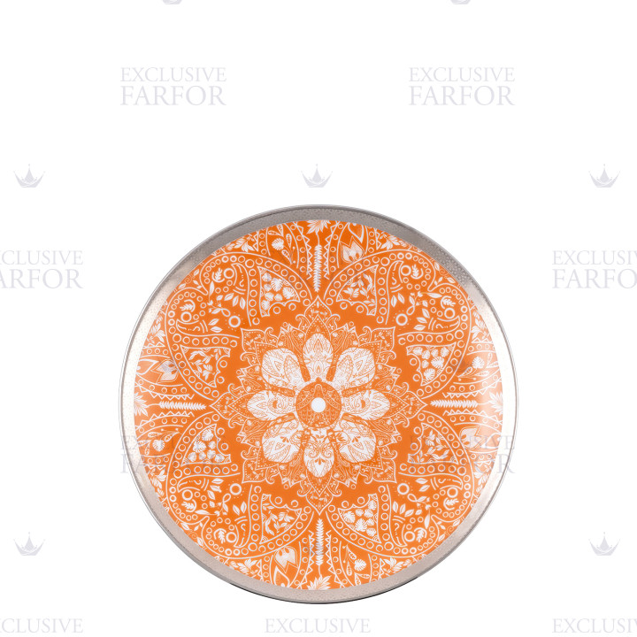 Тарелка закусочная 22,5см коллекции Romane Orange бренда Haviland