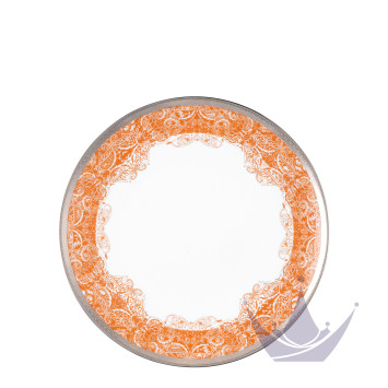 Тарелка главная 28см коллекции Romane Orange бренда Haviland