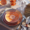 Тарелка десертная 16см коллекции Romane Orange бренда Haviland