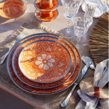 Коллекция Romane Orange бренда Haviland