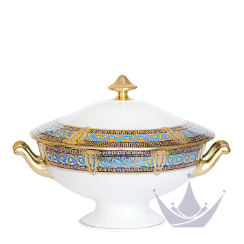 Супница 2л коллекции Salon Murat Bleu Ciel бренда Haviland