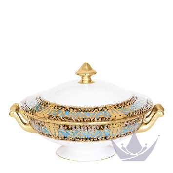 Рагушница 0,8л коллекции Salon Murat Bleu Ciel бренда Haviland