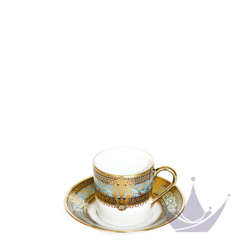 Чашка кофейная с блюдцем 0,075л коллекции Salon Murat Bleu Ciel бренда Haviland