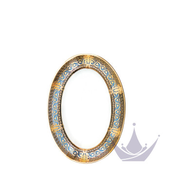 Блюдо для гарнира 23х16,5см коллекции Salon Murat Bleu Ciel бренда Haviland