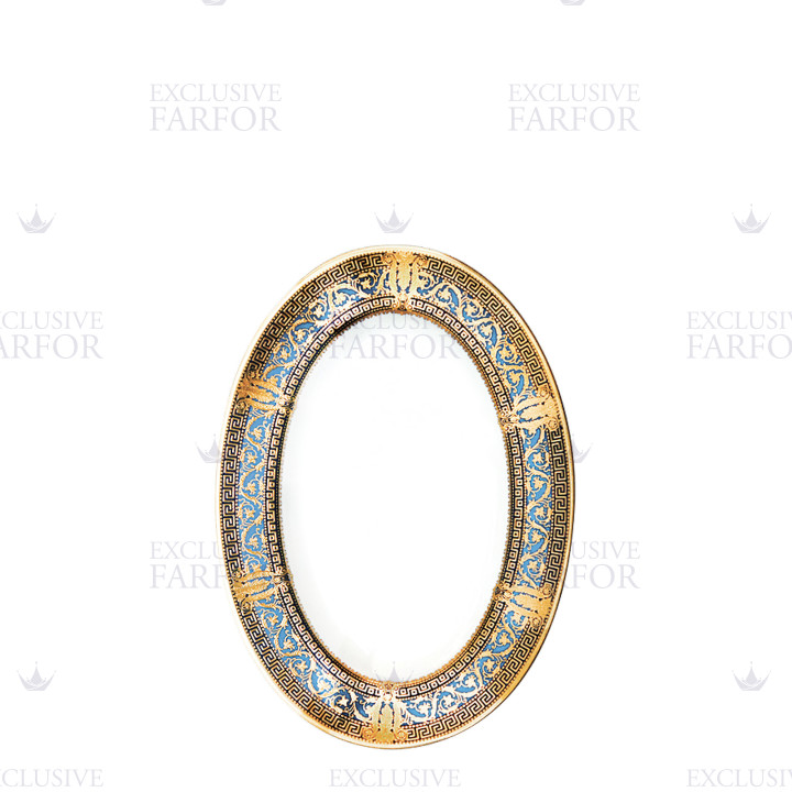 Блюдо для гарнира 23х16,5см коллекции Salon Murat Bleu Ciel бренда Haviland