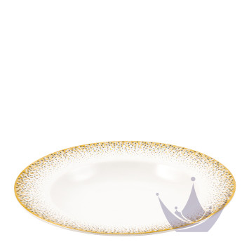 Тарелка суповая 23,5см коллекции Souffle D'or бренда Haviland