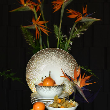 Чаша для карри 9см коллекции Souffle D'or бренда Haviland