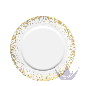 Тарелка подстановочная 31,5см коллекции Souffle D'or бренда Haviland