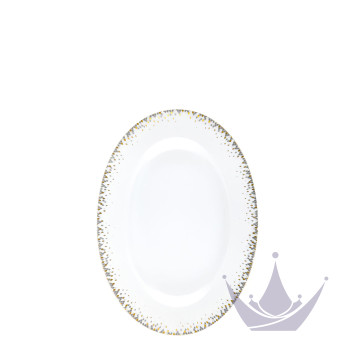 Блюдо для гарнира 23х16,5см коллекции Souffle D'or бренда Haviland