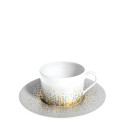Чашка чайная с блюдцем 0,14л коллекции Souffle D'or бренда Haviland