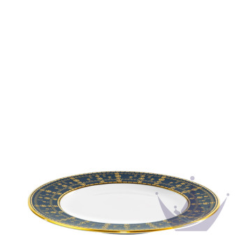 Тарелка десертная 16см коллекции Tiara Bleu de Prusse Or бренда Haviland