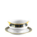 Соусник с подставкой 0,3л коллекции Tiara Bleu de Prusse Or бренда Haviland