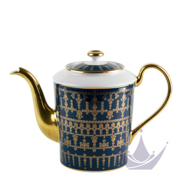 Чайник 1л коллекции Tiara Bleu de Prusse Or бренда Haviland