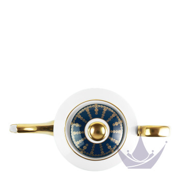 Чайник 1л коллекции Tiara Bleu de Prusse Or бренда Haviland